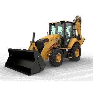 Cat backhoe loader